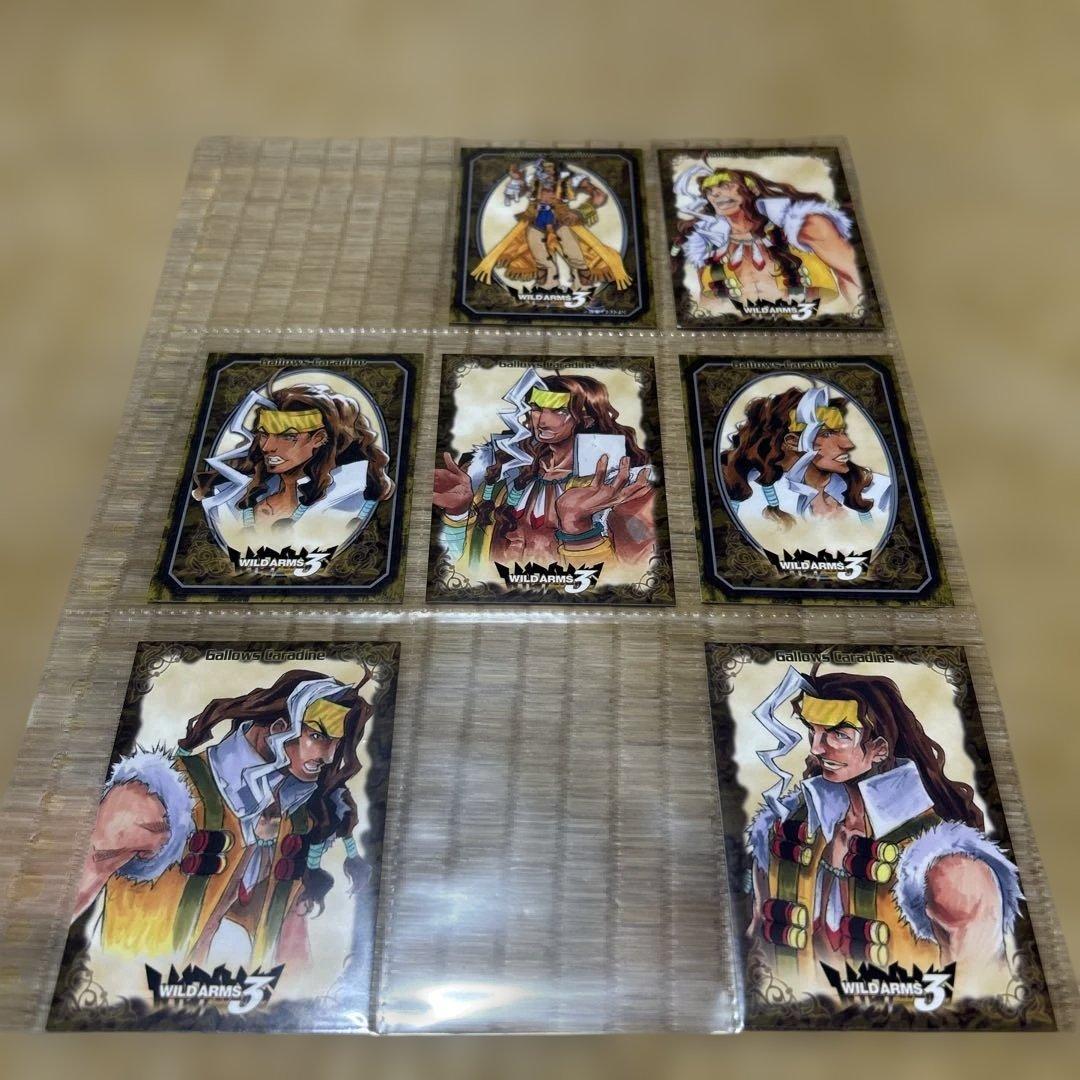 ワイルドアームズ 3 WILDARMSトレーディングカード 56枚