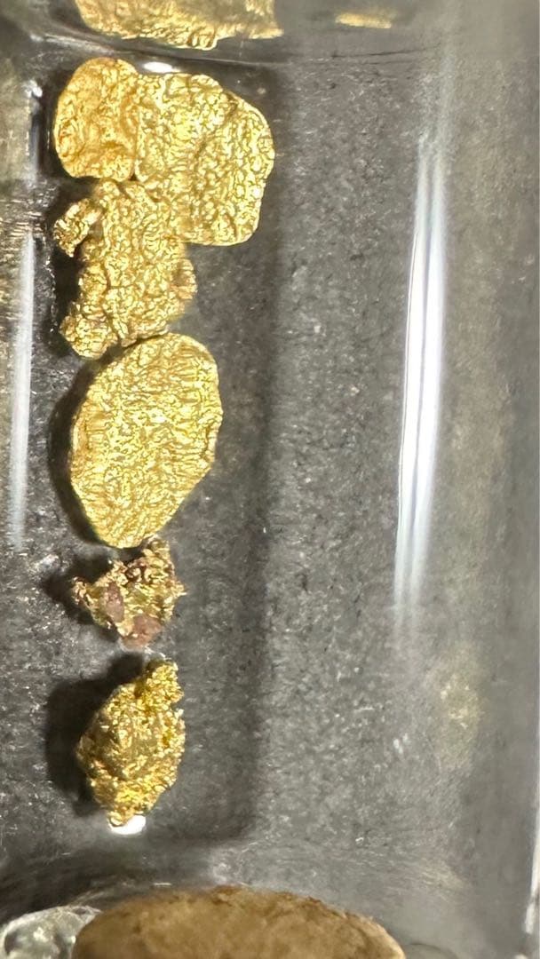 砂金　金粒　自然金　観賞用