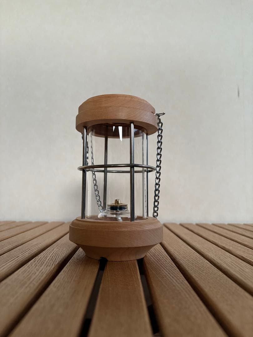 木製 ランタン オイルランプ ハンドメイド