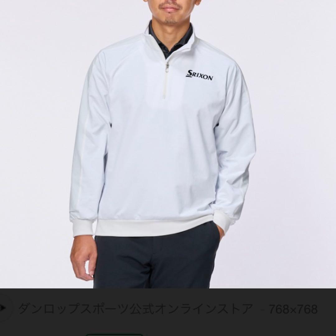 Srixon 2025松山モデルスリーブラインハーフジップスウエット