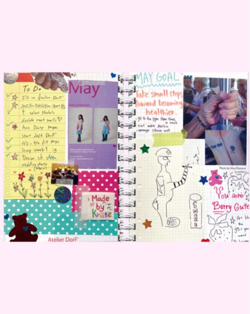 AtelierDorF 2026スケジュール帳