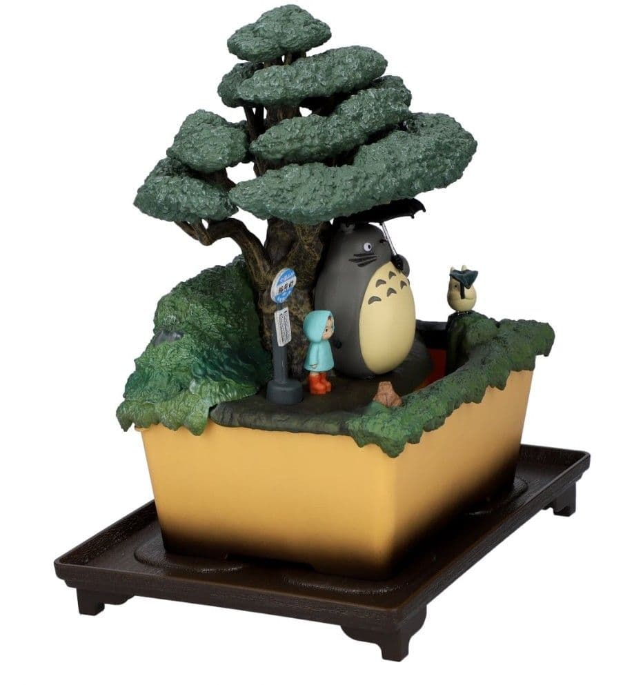 【新品】となりのトトロ　ウォーターガーデン　盆栽風　笠宿