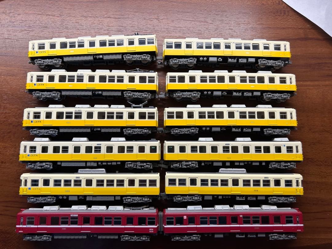 ことでん　6編成セット　ジャンク