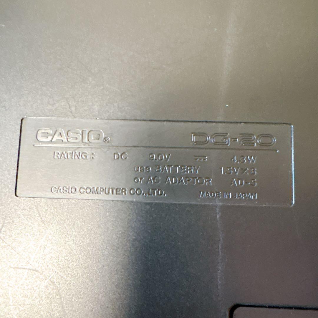 CASIO デジタルギター DG-20 digital guitar エレキ