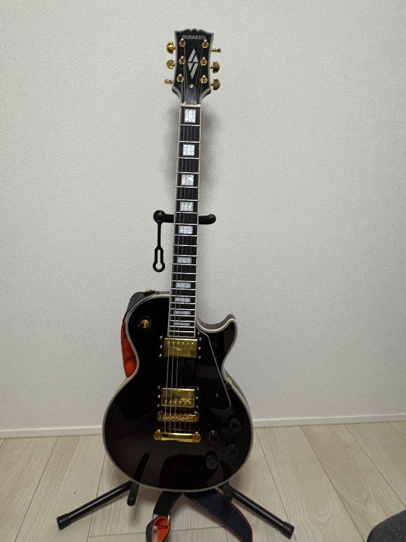 BUSKER'S BLC-500 エレキギター SKBセミハードケース付き