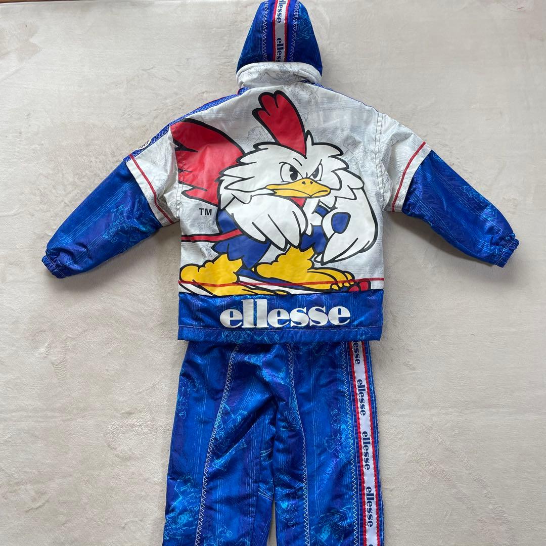 ellesse ココリコ　フランス代表　スキー　ウェア　セットアップ