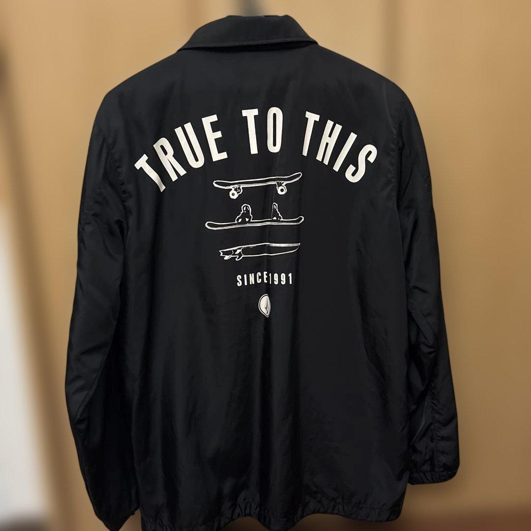 限定品Volcom ボルコム コーチジャケット ブラック ストリート