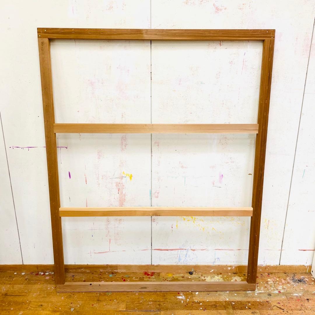 絵画用 木枠 キャンバス枠 F100号 マルオカ 杉材 使用1回の良品 送料込①