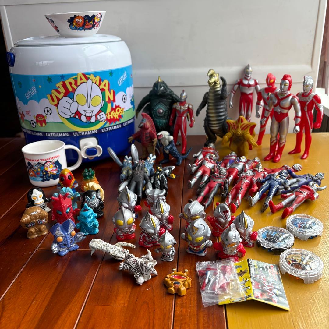 【まとめ売り】【【レトロ】ウルトラマン　怪獣　フィギュア　グッズ　(8-034