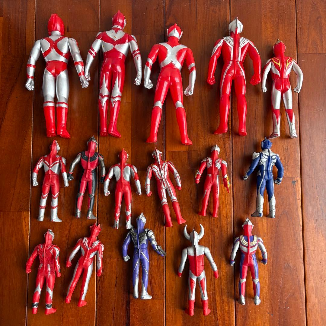 【まとめ売り】【【レトロ】ウルトラマン　怪獣　フィギュア　グッズ　(8-034