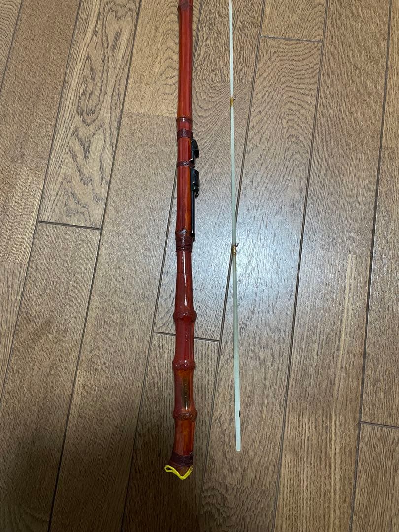 ヘチ竿　黒鯛　チヌ　グラスロッド　竹和竿　筏竿　約192cm