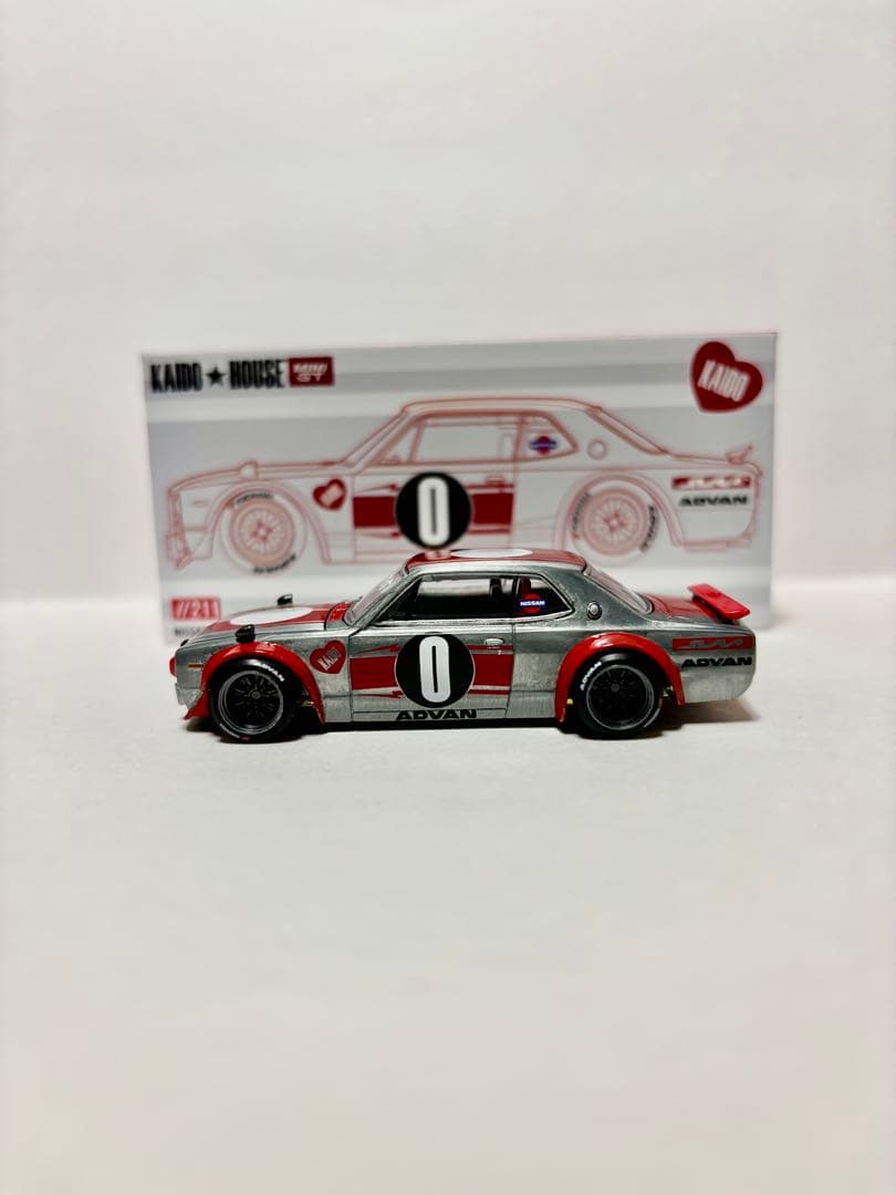 MINI GT 1/64 日産 スカイライン 2000GT-R チェイス
