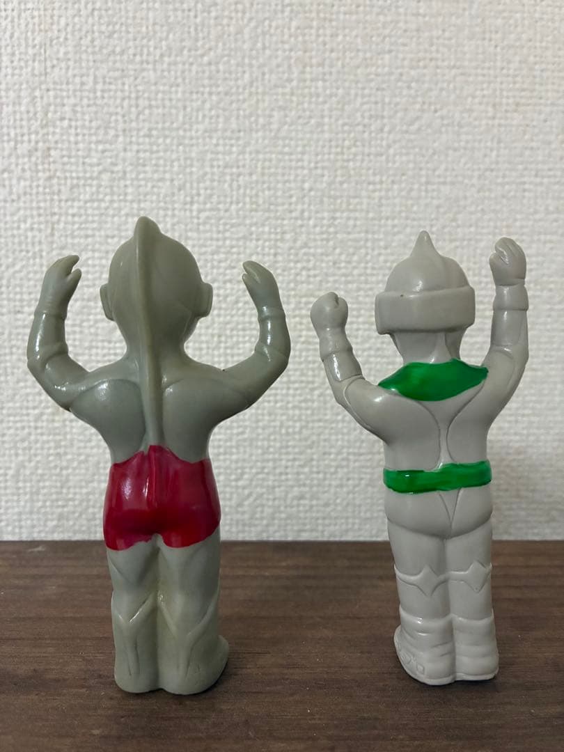 大里玩具　ジャンボ指人形　ウルトラマン　ミラーマン　当時物