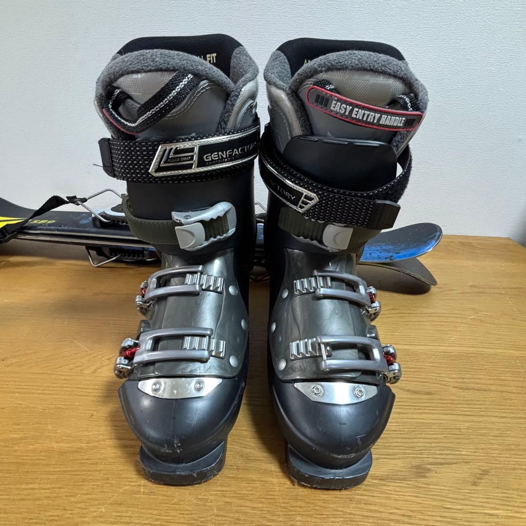 メンズショートスキーセット　Salomon GEN 27-27.5cm ブーツ付