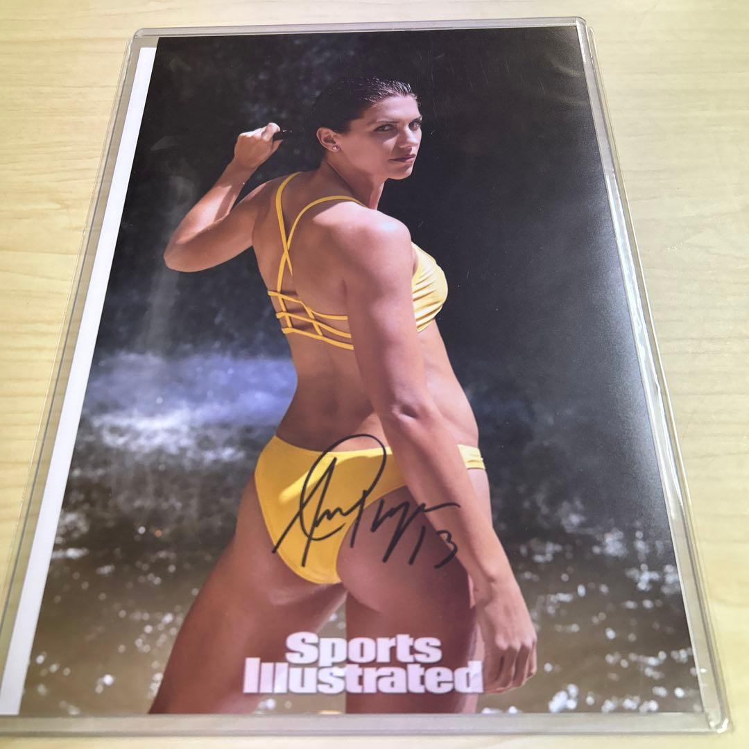 アメリカ女子サッカー代表　証明書付　アレックス・モーガン　 直筆サイン入りフォト