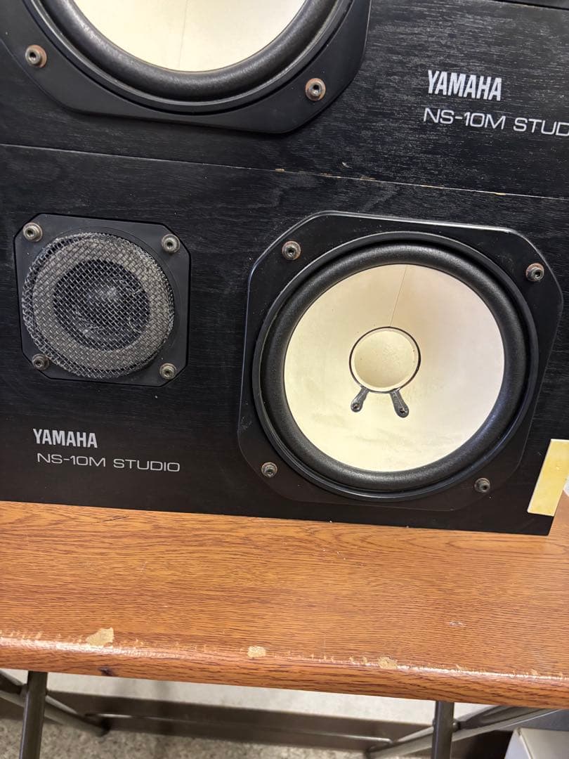 中古　ヤマハ YAMAHA モニタースピーカー 黒 NS-10M STUDIO