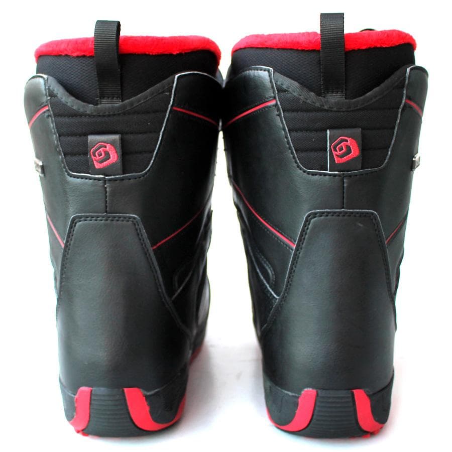 SALOMON FACTION スノーボードブーツ ブラック/レッド バッグ付き