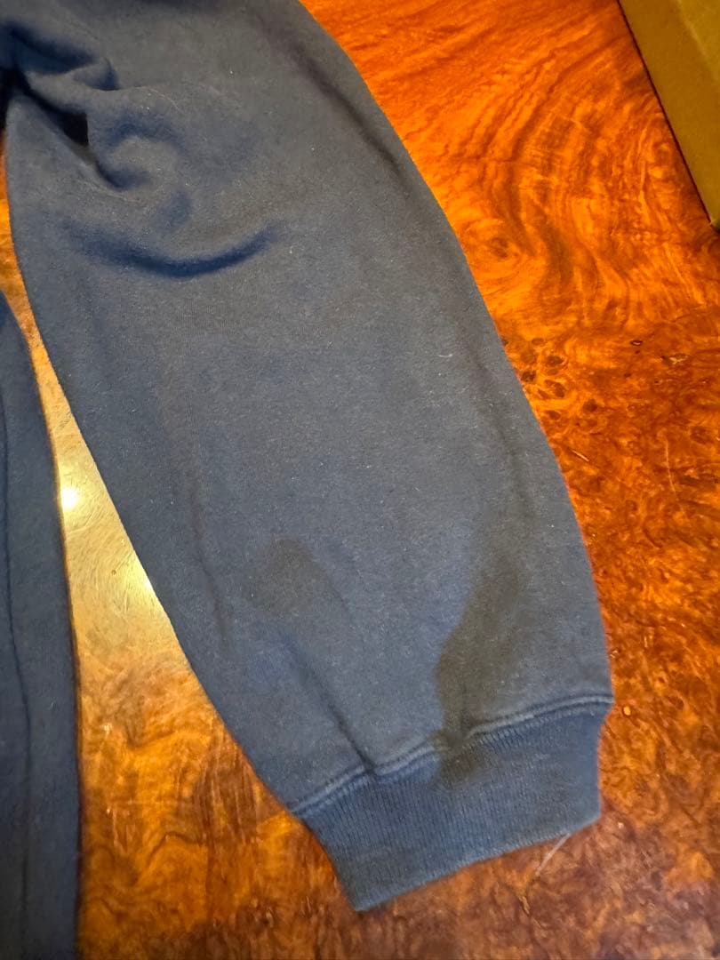 USA neighborhood skateナス紺フェードスエットサイズ表記XL