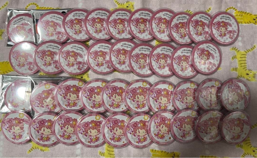 KING OF PRISM キンプリ　西園寺 レオ　缶バッジ　サンリオ