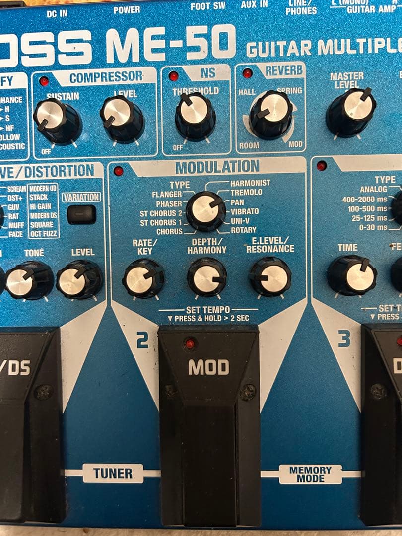 BOSS ME-50 ギターエフェクター
