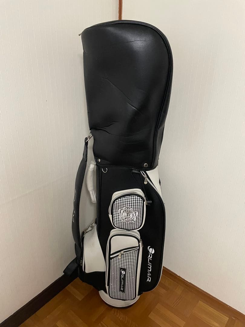 zuzuORLIMAR キャディバッグ 軽量 8.5型 ブラックレディス