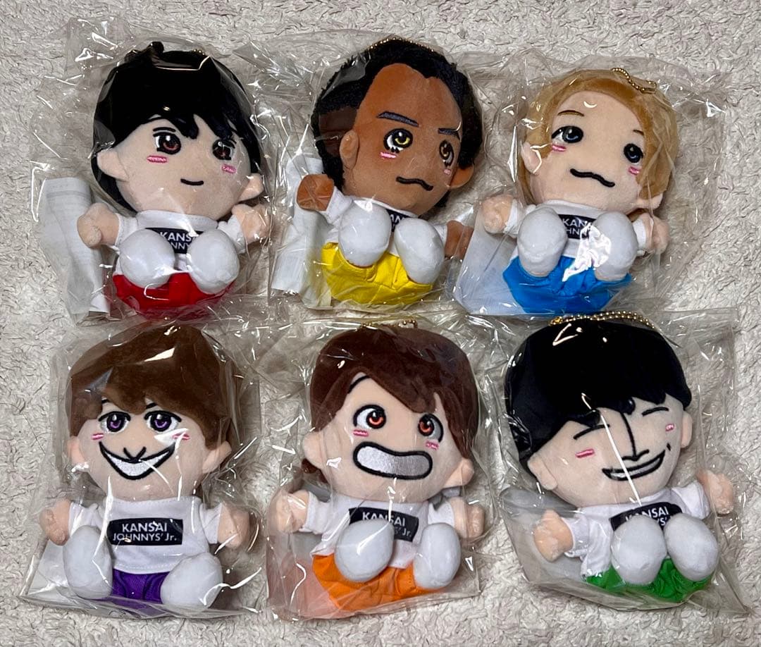 【新品未開封】Aぇ! group ちびぬい 6体 セット あけおめ ぬいぐるみ