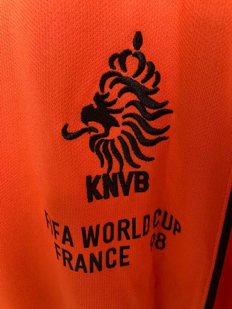 1998フランスワールドカップ オランダ代表 ベルカンプ ユニフォーム（H）