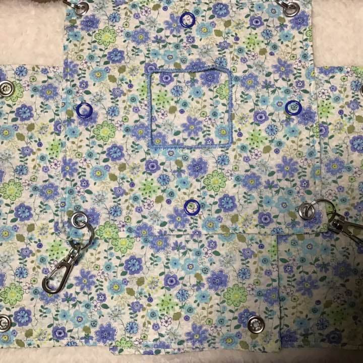 モモンガハウス(花柄ver.5)夏仕様  涼しい夏生地を使用❗️ 1700円