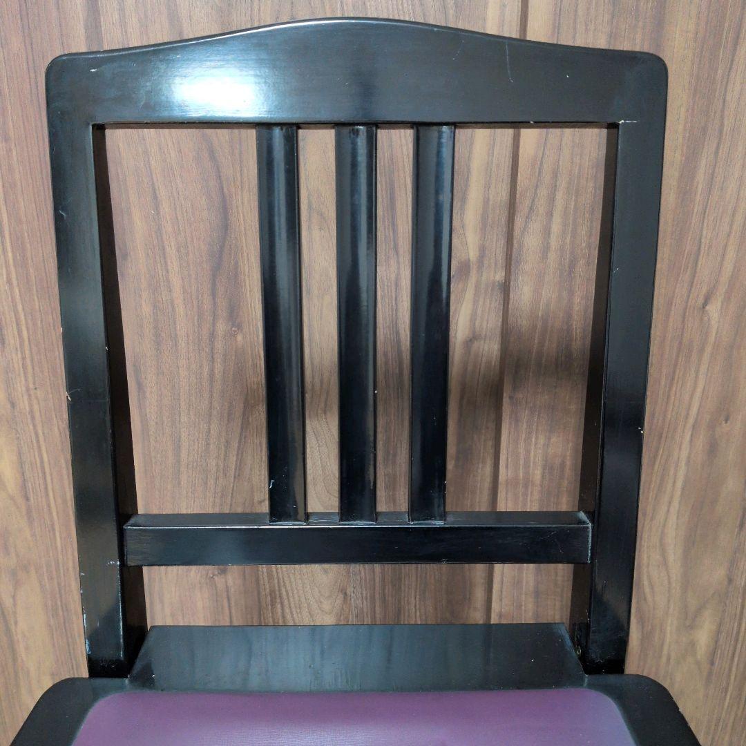 お天道さま　トムソン椅子　ピアノ椅子　背もたれ椅子