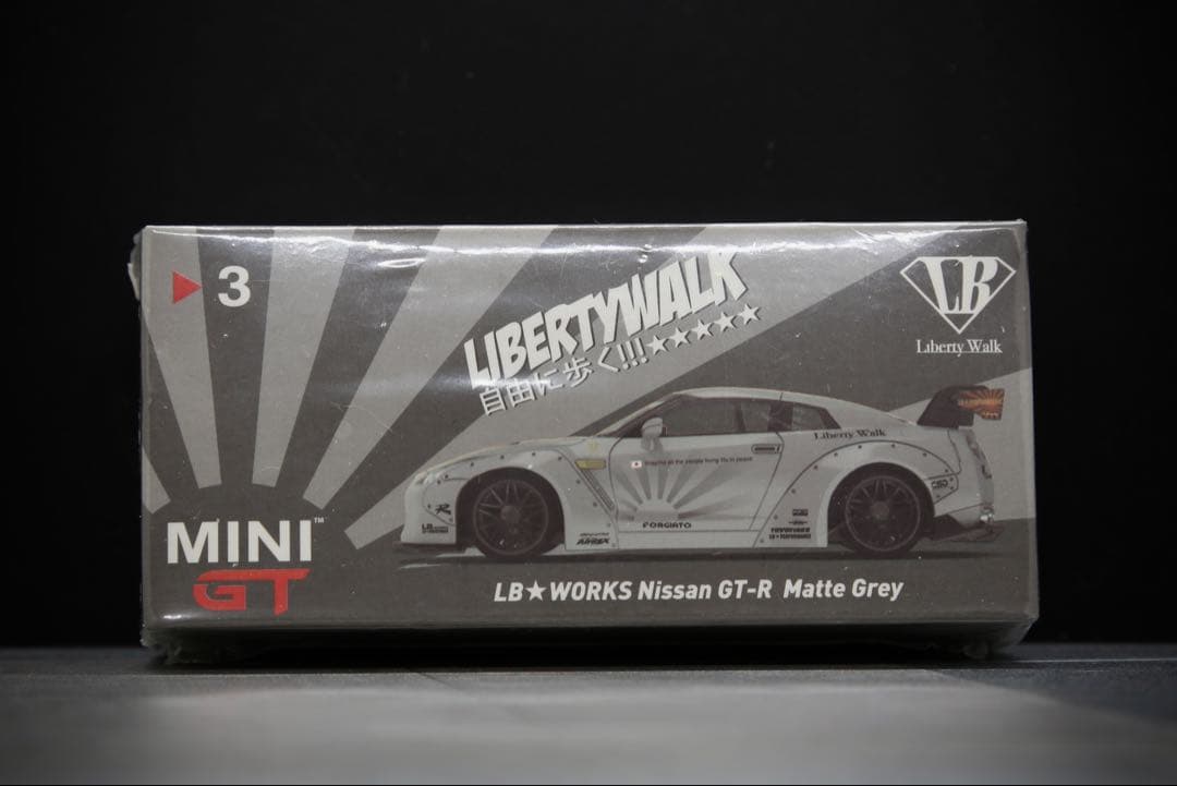 minigt / 1/64 LB★WORKS R35 “マットグレー”