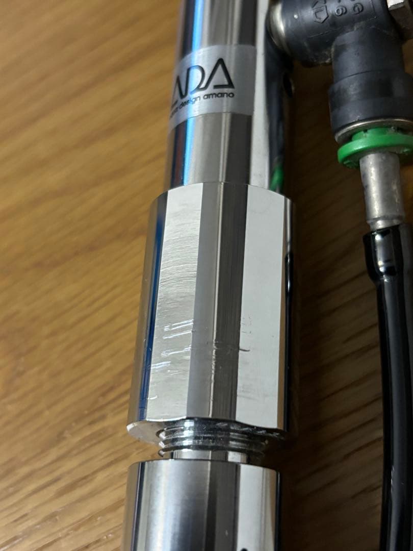 ADA CO2レギュレーター変換アダプター付 電磁弁/EL-バルブスタンドセット