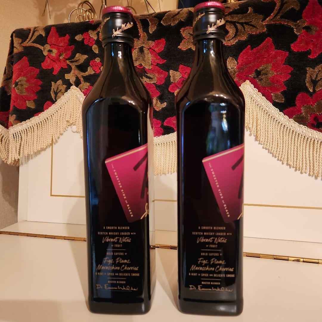 [新] (貴重商品)ジョニー・ウォーカー ブラック・ルビー (2本)