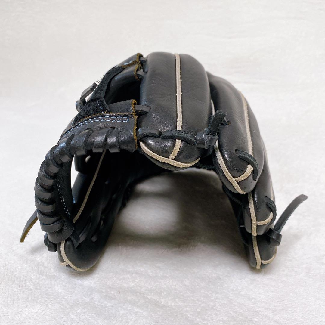 極美品　ミズノ　軟式グローブ　内野手　ダイヤモンドアビリティ　ブラック　一般軟式