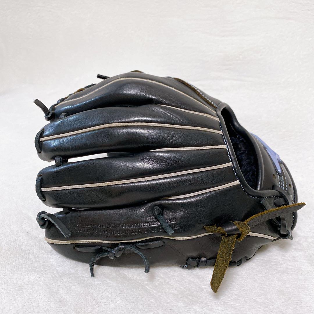極美品　ミズノ　軟式グローブ　内野手　ダイヤモンドアビリティ　ブラック　一般軟式