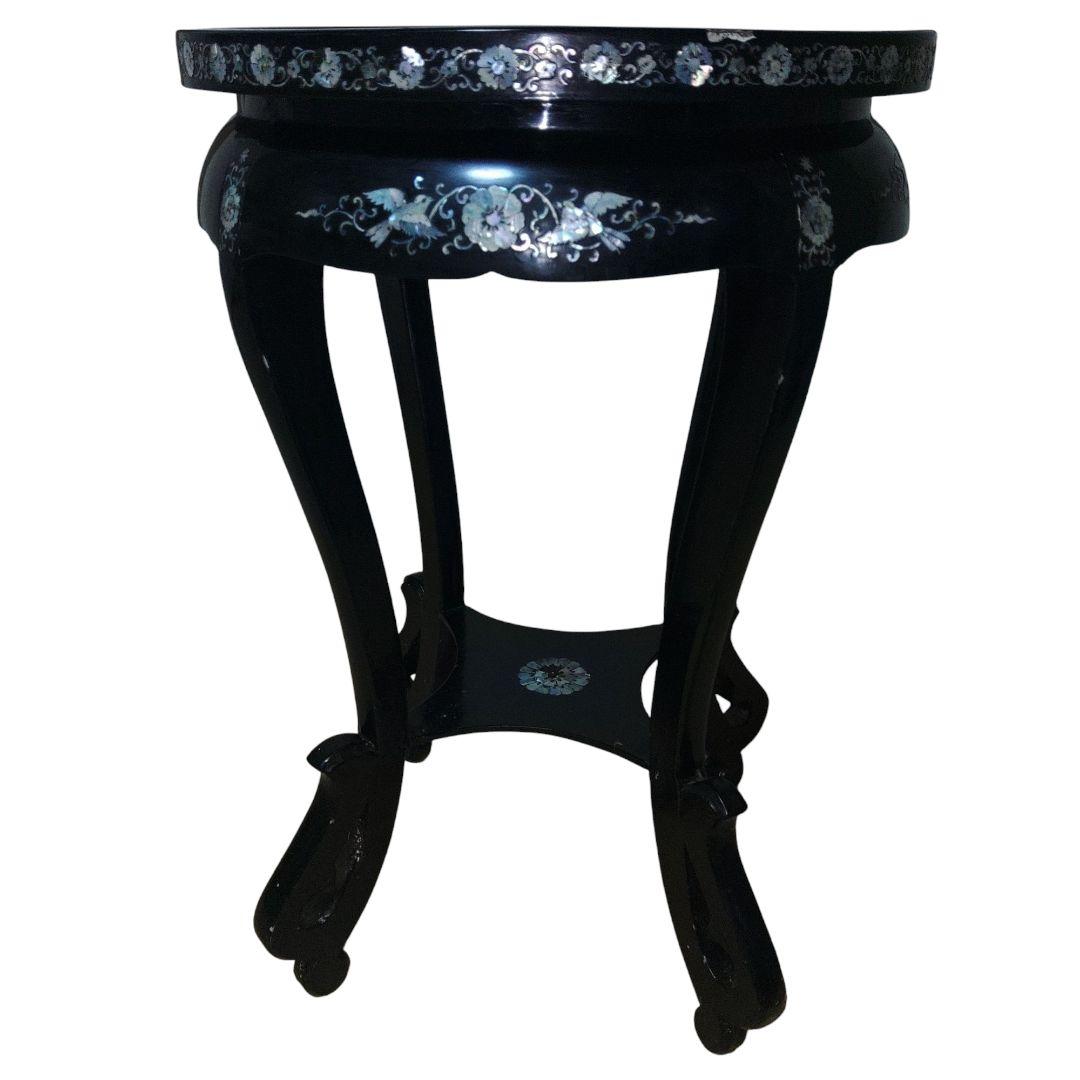 朝鮮美術　螺鈿飾台　伝統工芸品　アンティーク