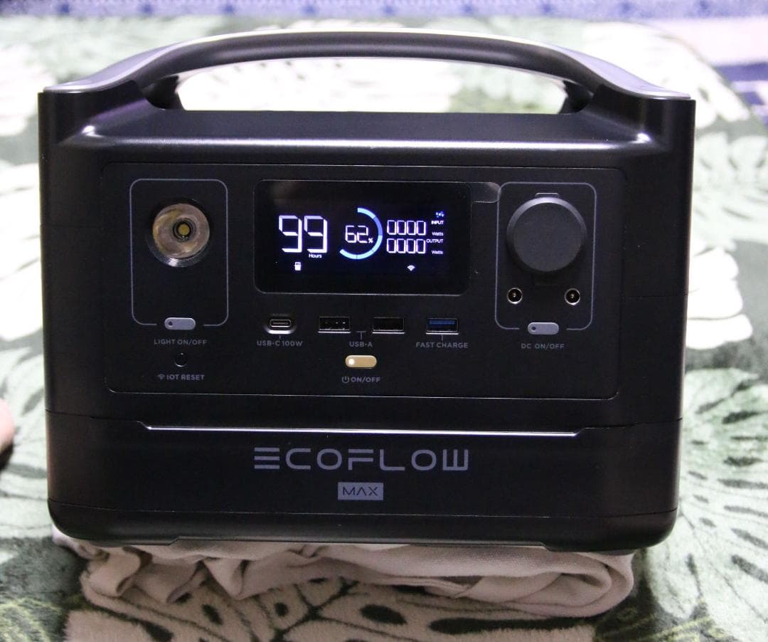 EcoFlow  Max 576Wh バッグ付