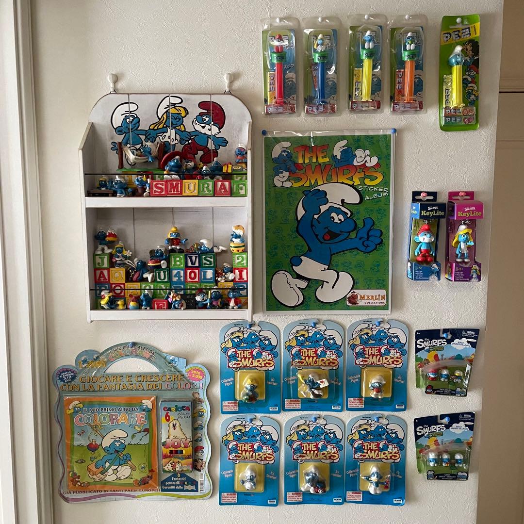 スマーフ 色々セット 沢山 アメリカン雑貨 フィギュア ビンテージ 積み木