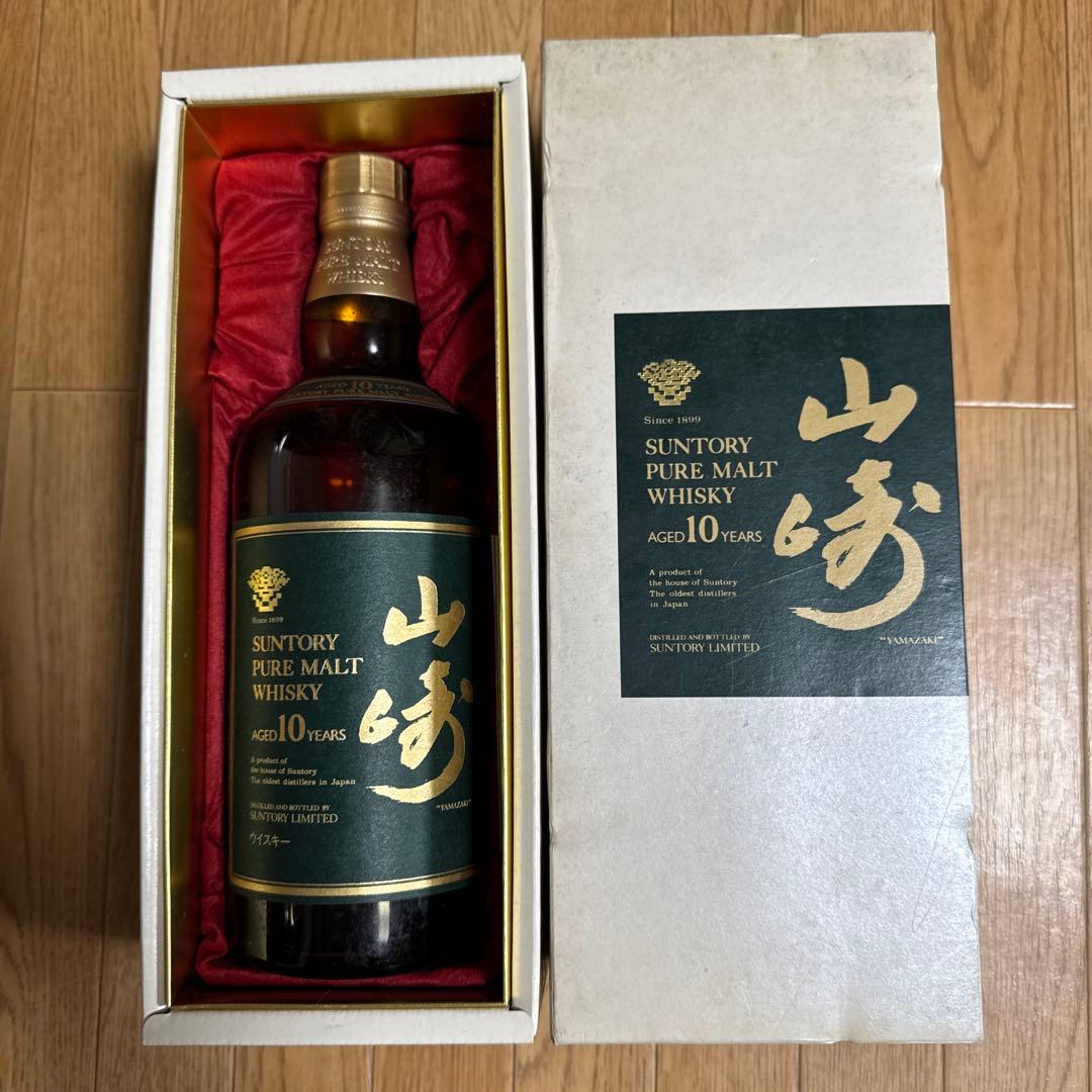 サントリー　ピュアモルトウイスキー　山崎10年750ml 1本