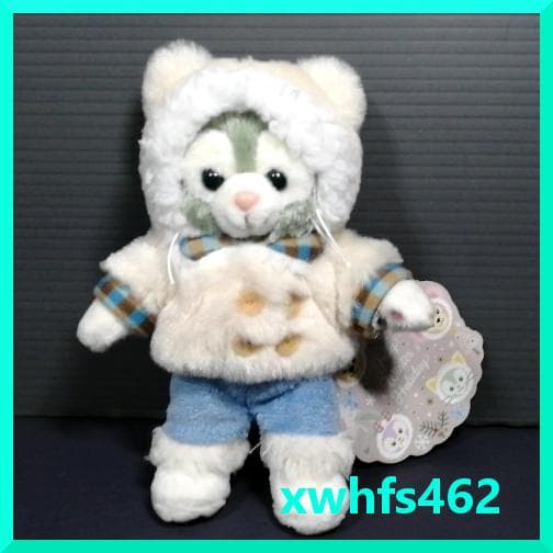 タグ付 ジェラトーニ ステラ・ルー ぬいぐるみバッジ ウィンターホリデー2019