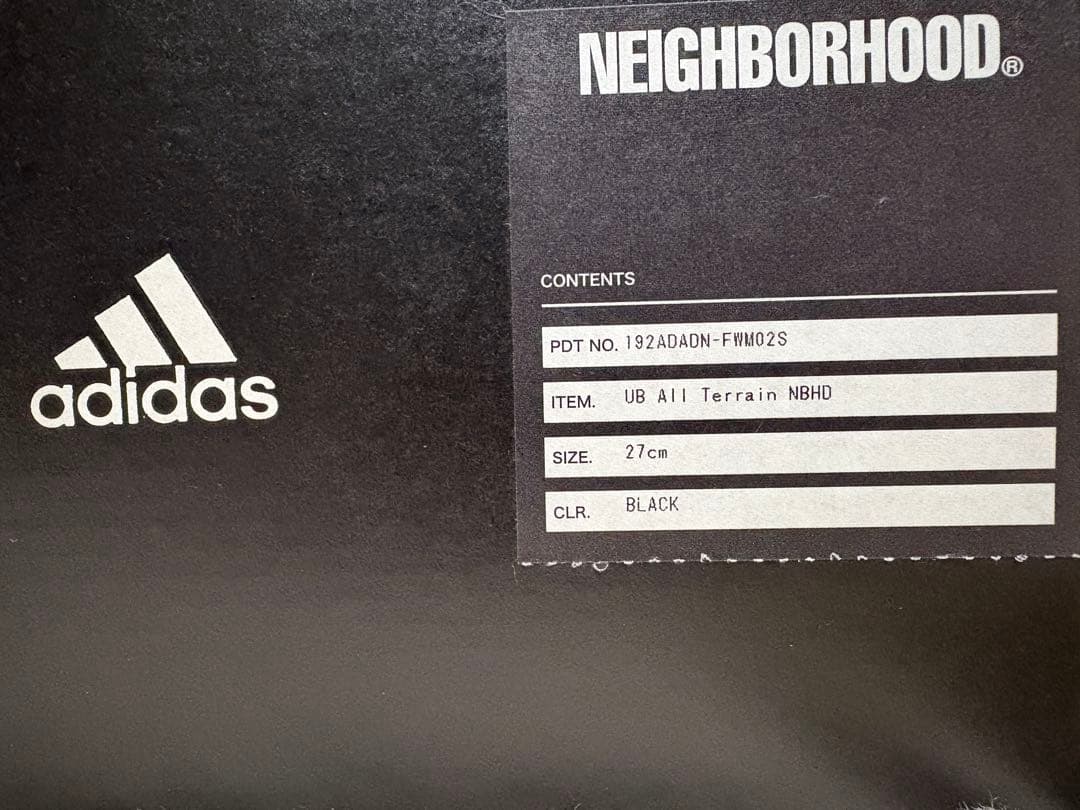 NEIGHBORHOOD×adidas ULTRA BOOST 27.0