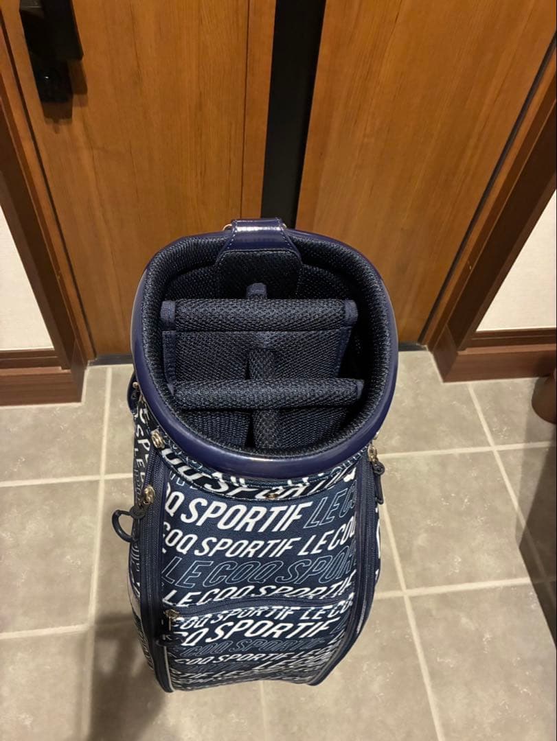 LE COQ SPORTIF ネイビーキャディバッグ
