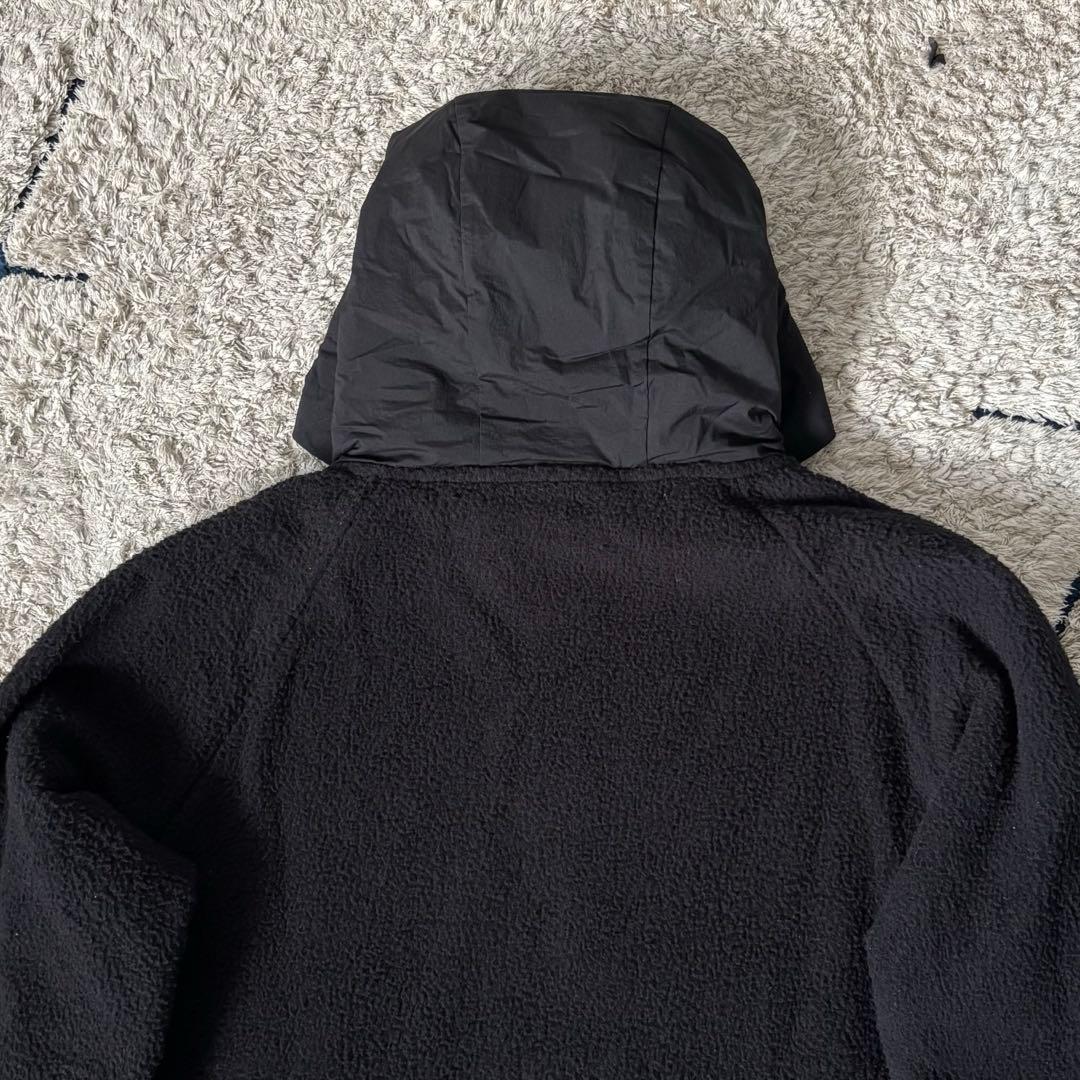 【タグ付き✨】ブリーフィング　フリース　ボア　ジャケット　ジップ　中綿　ブラック