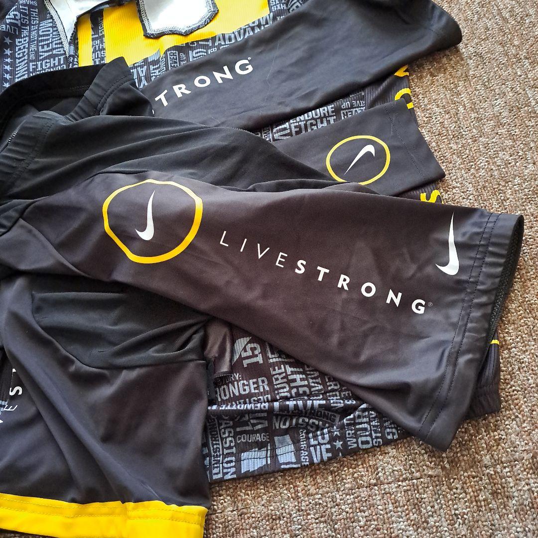 レアLIVESTRONG ランス·アームストロングサイクルジャージ上下セット！！