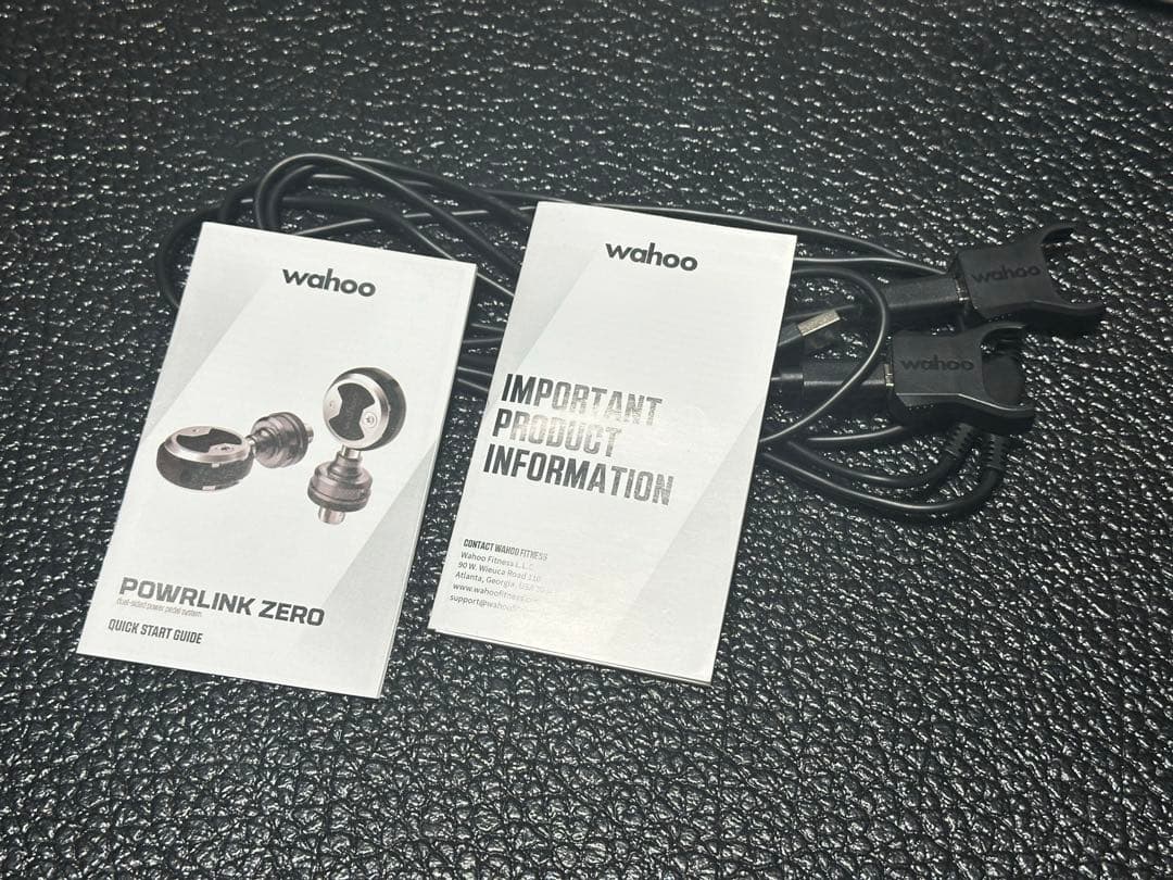 wahoo POWRLINKZERO パワーメーター　700km使用