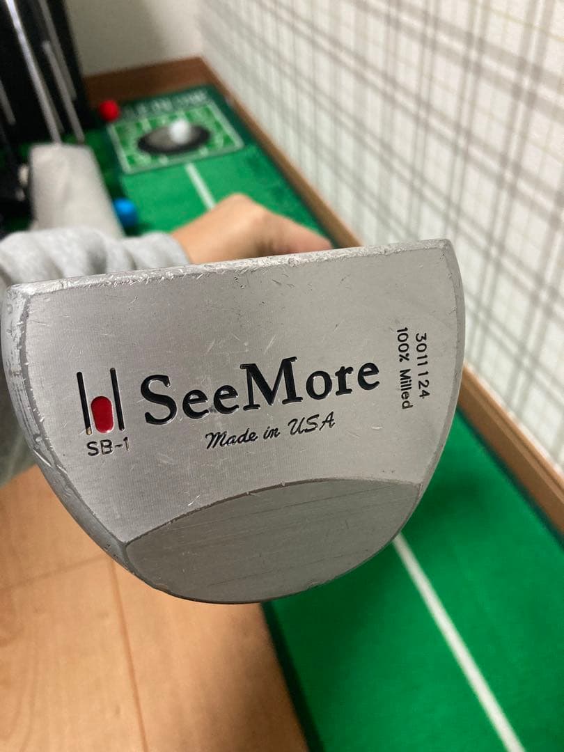 SeeMore SB-1 センターシャフト 34インチ マレットパター