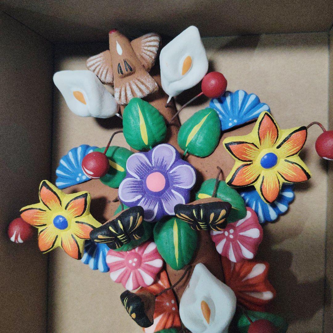 メキシコ　生命の樹 ツリーオブライフ クロス