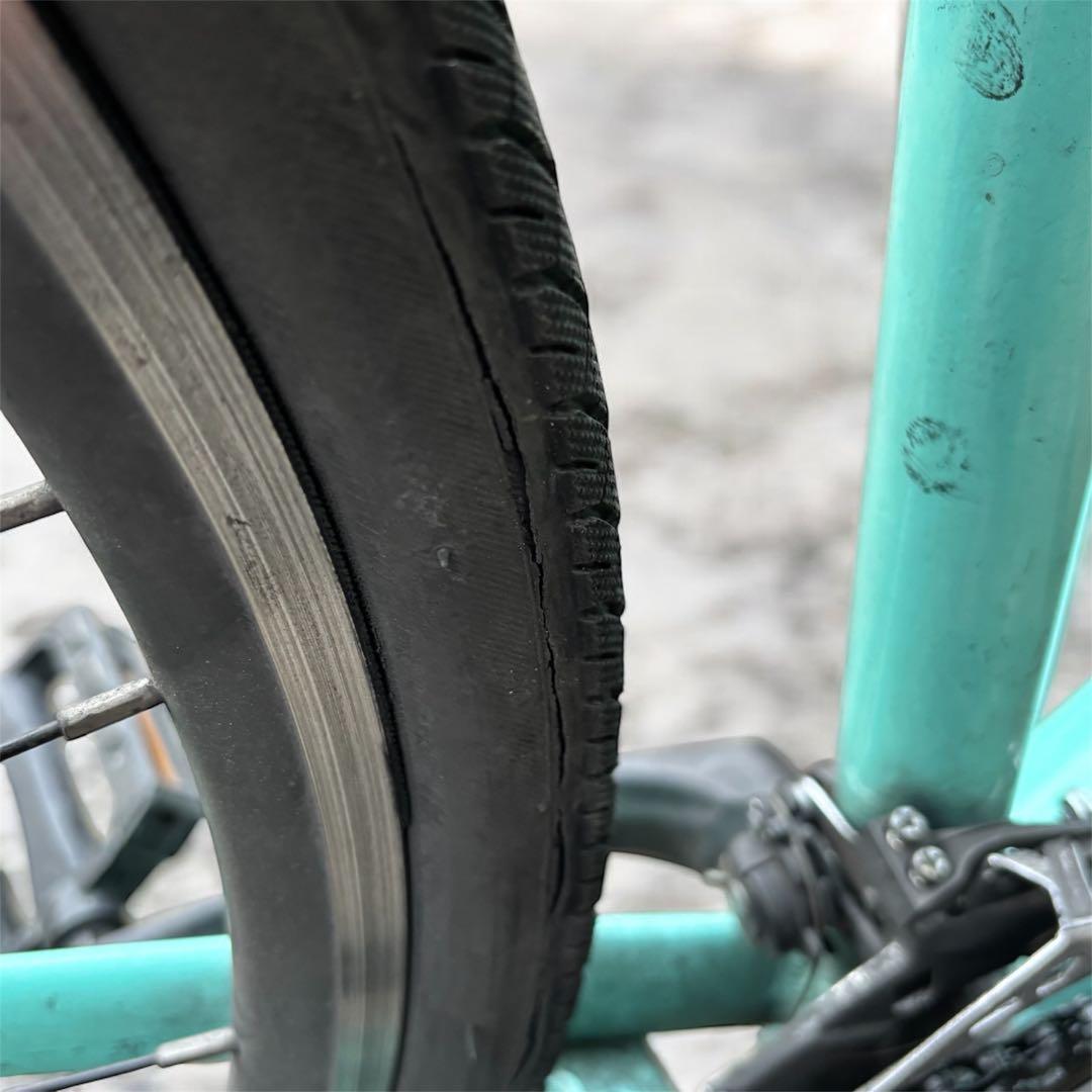 【現地受け渡し限定】Bianchi C-SPORT 1 （ジャンク／走行不可）