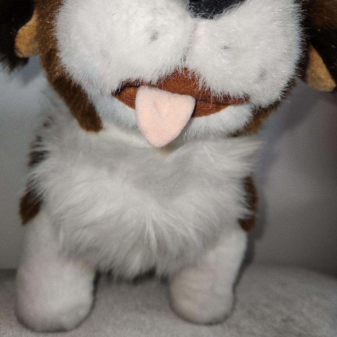セントバーナード 子犬 BIG ぬいぐるみ レトロ