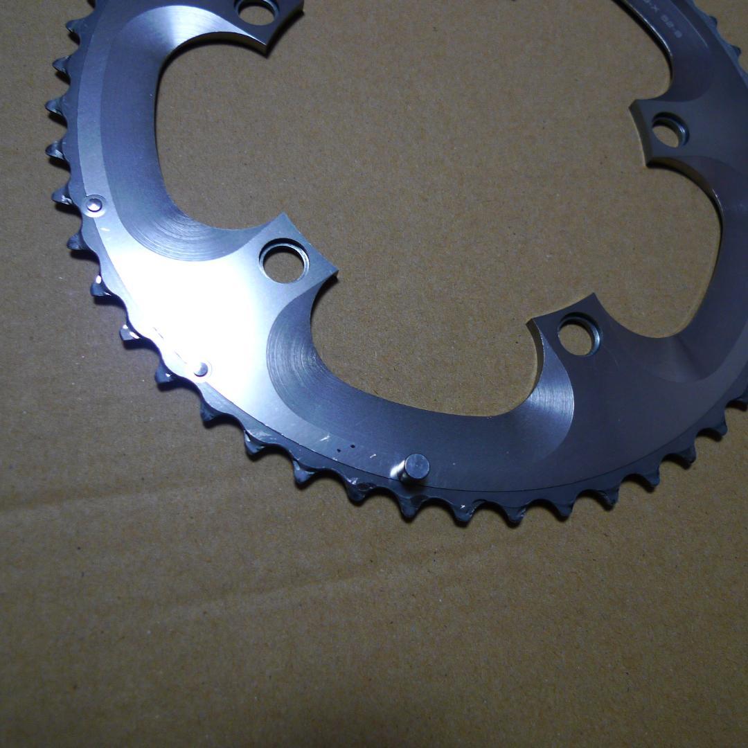 シマノ　デュラエース　FC-7800用　チェーンリング　52T－39T　シルバー