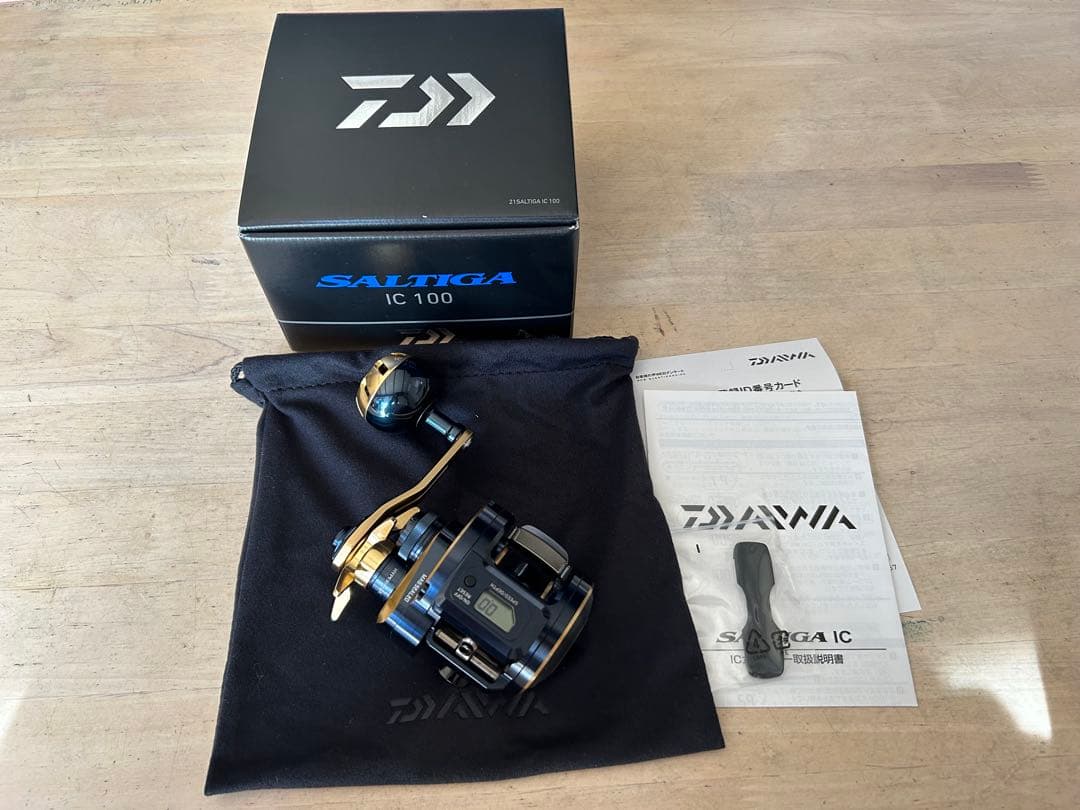 21 ソルティガIC 100 ベイトリール
